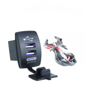 3.1 USB Car Charger, Universal Type for Cars and Motorcycles