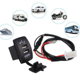 3.1 USB Car Charger, Universal Type for Cars and Motorcycles