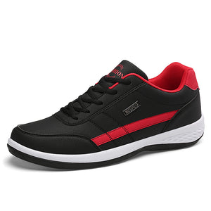 Casual Italian Breathable Leisure Male Sneakers, Non-slip Footwear, Men's Vulcanized Shoes