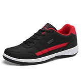 Casual Italian Breathable Leisure Male Sneakers, Non-slip Footwear, Men's Vulcanized Shoes