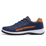 Casual Italian Breathable Leisure Male Sneakers, Non-slip Footwear, Men's Vulcanized Shoes