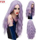 Mid-section Big Scalp, Long Curly Hair Wig