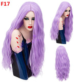 Mid-section Big Scalp, Long Curly Hair Wig