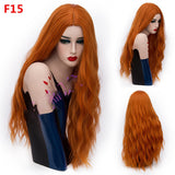 Mid-section Big Scalp, Long Curly Hair Wig