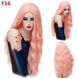 Mid-section Big Scalp, Long Curly Hair Wig