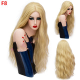 Mid-section Big Scalp, Long Curly Hair Wig