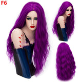 Mid-section Big Scalp, Long Curly Hair Wig