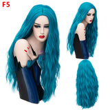 Mid-section Big Scalp, Long Curly Hair Wig