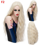 Mid-section Big Scalp, Long Curly Hair Wig