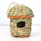 Creative Straw Birds' Nest, Handicraft Hand-woven Straw Bird Cage