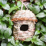 Creative Straw Birds' Nest, Handicraft Hand-woven Straw Bird Cage