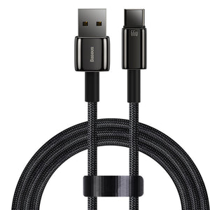 Baseus USB 5A 6A 66W Quick Charge, Type C Cable