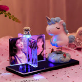 Car Perfume with Photo Frame, Crystal Perfume, Car Decoration