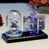 Car Perfume with Photo Frame, Crystal Perfume, Car Decoration