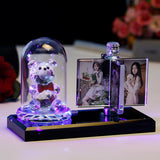 Car Perfume with Photo Frame, Crystal Perfume, Car Decoration