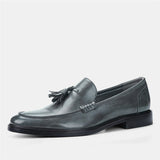 Men's Trendy Shoes, Leather Business Dress Formal Loafers