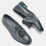 Men's Trendy Shoes, Leather Business Dress Formal Loafers