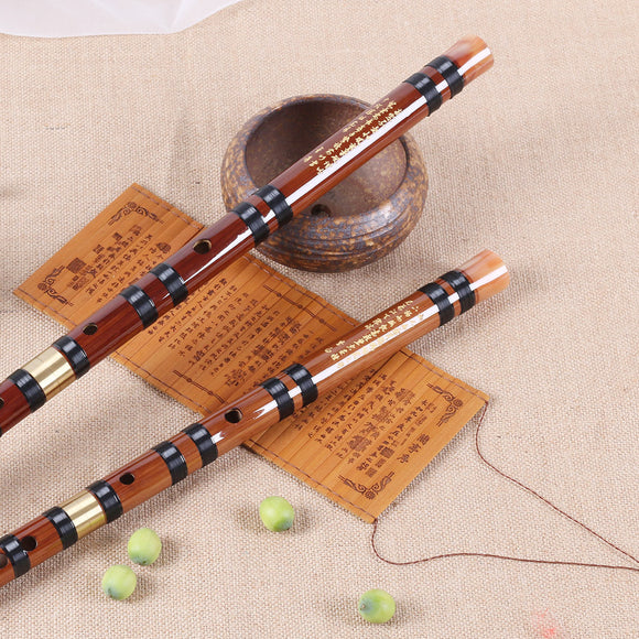 Premium Quality Bamboo Flute, Professional Woodwind Key Chinese Dizi Transversal Flauta