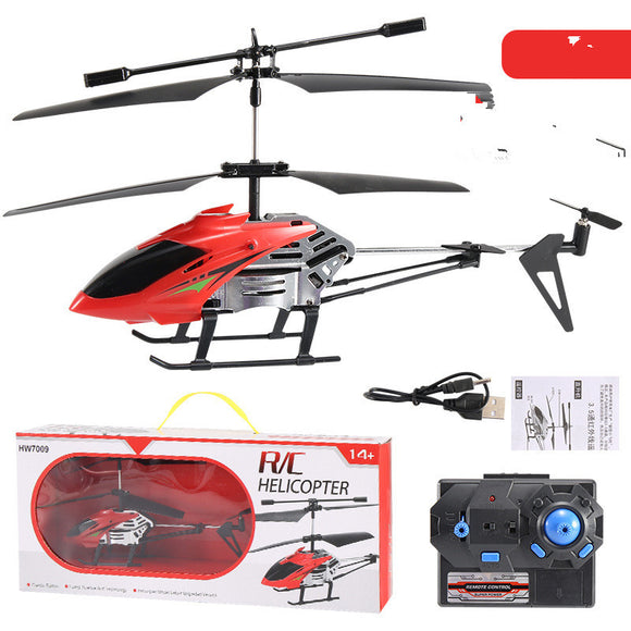 Alloy Anti-fall Remote Control Aircraft, Aviation Model Children's RC Helicopter Toy