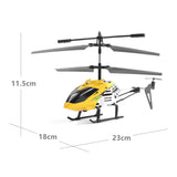 Alloy Anti-fall Remote Control Aircraft, Aviation Model Children's RC Helicopter Toy