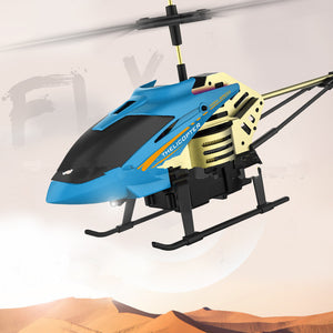 Alloy Anti-fall Remote Control Aircraft, Aviation Model Children's RC Helicopter Toy