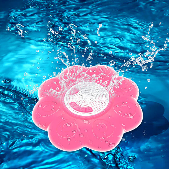 Colorful Automatic Floating, Outdoor Bluetooth Speaker, Waterproof Portable Wireless Shower-use Device