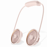 Retractable Hanging Neck Mini USB Charging Folding Portable Lazy Summer Leafless Small Fan