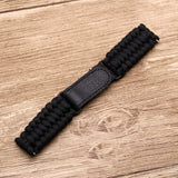 Sport Braided Strap for Samsung Galaxy Watch 3, 41mm 45mm, Nylon, for Huawei Watch GT 2E, Leather Rope Strap