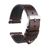 Pure Leather Strap, Men and Women's Thin Italian Band for Smartwatch (Watch not Included)