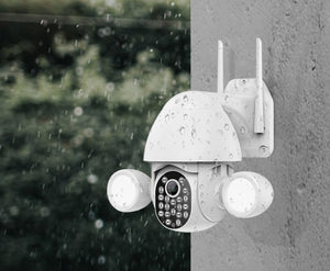 Tuya Double Fill Light Ball Machine, 3MP High-definition Security Surveillance Camera, Smart Home Device