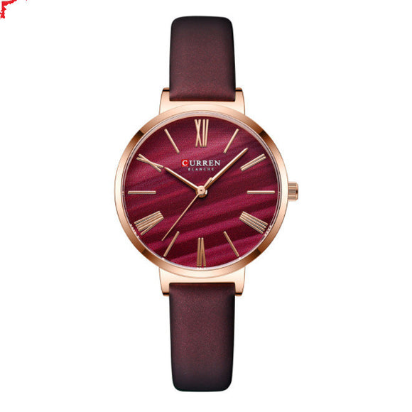 Waterproof Quartz Belt Watch, Casual Ladies' Fashion Watch