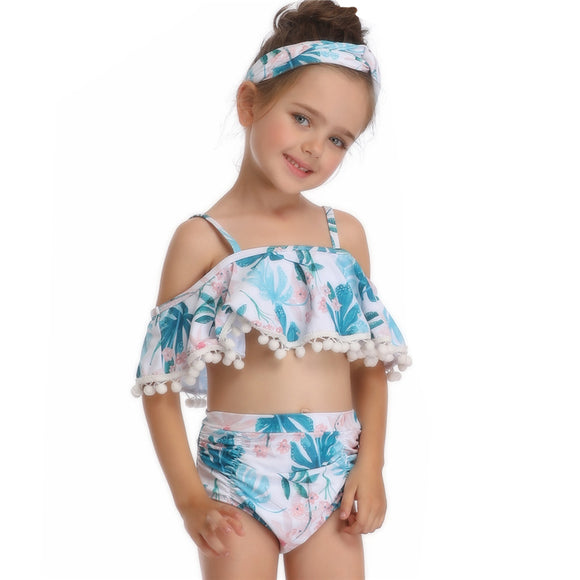 New Children's Swimwear, European and American Girls' Swimsuit