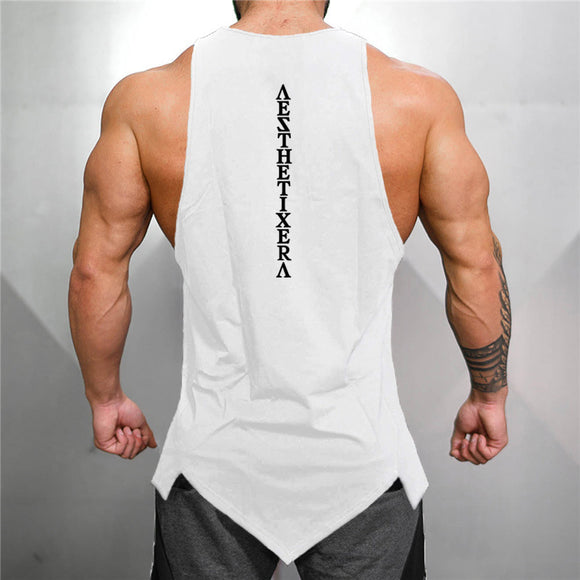 Muscular Man, Sports Fitness Vest