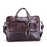 Casual Retro Leather, Men's Handbag Briefcase