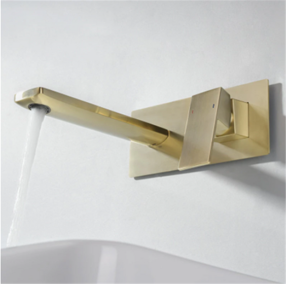 Concealed Basin All Copper in-Wall Faucet