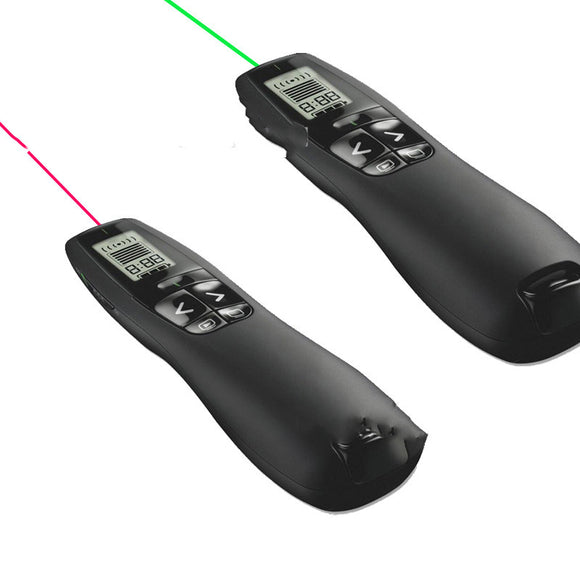 Red and Green Laser Turning Pen, Multifunctional Wireless Presenter