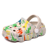 Colorful Fashion Summer Children Garden Clougs, Boys & Girls' Beach Sandals, Kids' Lightweight Breathable Slip-on Mules