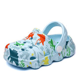 Colorful Fashion Summer Children Garden Clougs, Boys & Girls' Beach Sandals, Kids' Lightweight Breathable Slip-on Mules