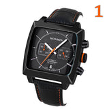 Waterproof Calendar, Casual Quartz Six-hand Watch