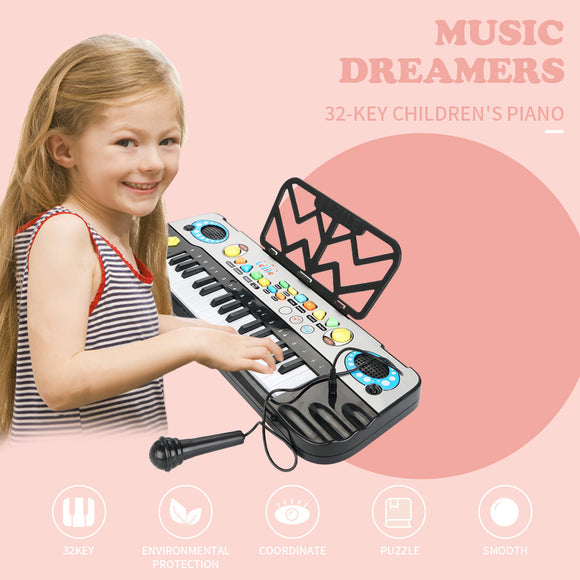 Children's Multifunctional Electronic Piano, Baby Early Educational Music Toys