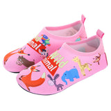 Water Park Cartoon Rubber Sole, Beach Socks Shoes