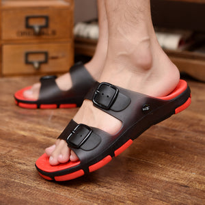 Trendy Slippers, Men's Summer Sandals, Casual Beach Flip-flops