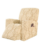 Large Jacquard Recliner Full Sofa Protective Chair Cover