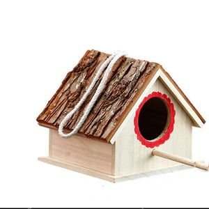 Bird House Pet Nest, Outdoor Tree Parrot Breeding Box