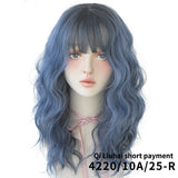 Natural Long Curly Hair-cover Wigs