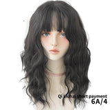 Natural Long Curly Hair-cover Wigs