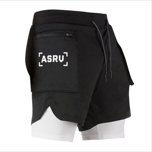 Male Muscular Brothers, Running Training Shorts