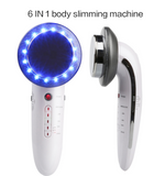 6-in-1 EMS Ultrasonic LED Cavitation Galvanic Ultrasound Thinning Body Infrared Therapy to Lose Weight and Fat Burn