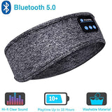 Wireless Bluetooth Sleeping Headband, Thin Soft Elastic Music Earphones, Eye Masks for Side Sleepers or Sporties