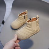 Snow Boots for Boys and Girls, Cotton Plus Velvet Soft Bottoms